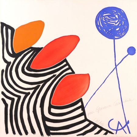 Aquatint Calder - La Griffe
