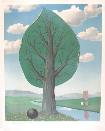 Lithograph Magritte - La Géante