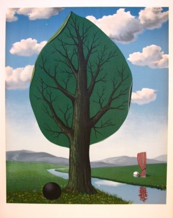 Lithograph Magritte - La géante II