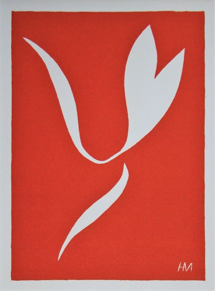 Linocut Matisse - La Lance