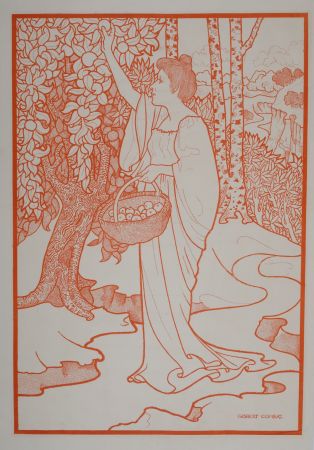 Poster Combaz - La libre Esthétique. 1901