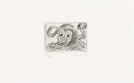Engraving Alechinsky - La ligne seule 01