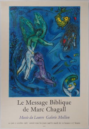 Illustrated Book Chagall - La lutte de Jacob et de l'ange