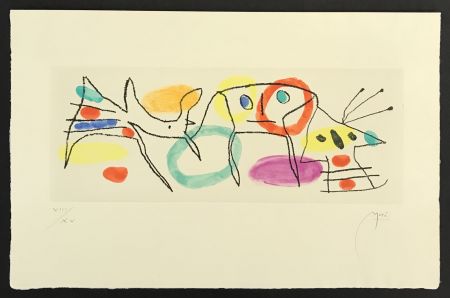 Etching Miró - La Magie Quotidienne