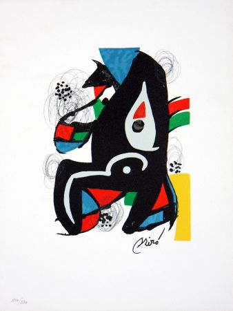 Lithograph Miró - La Melodie Acide (M. 1221)