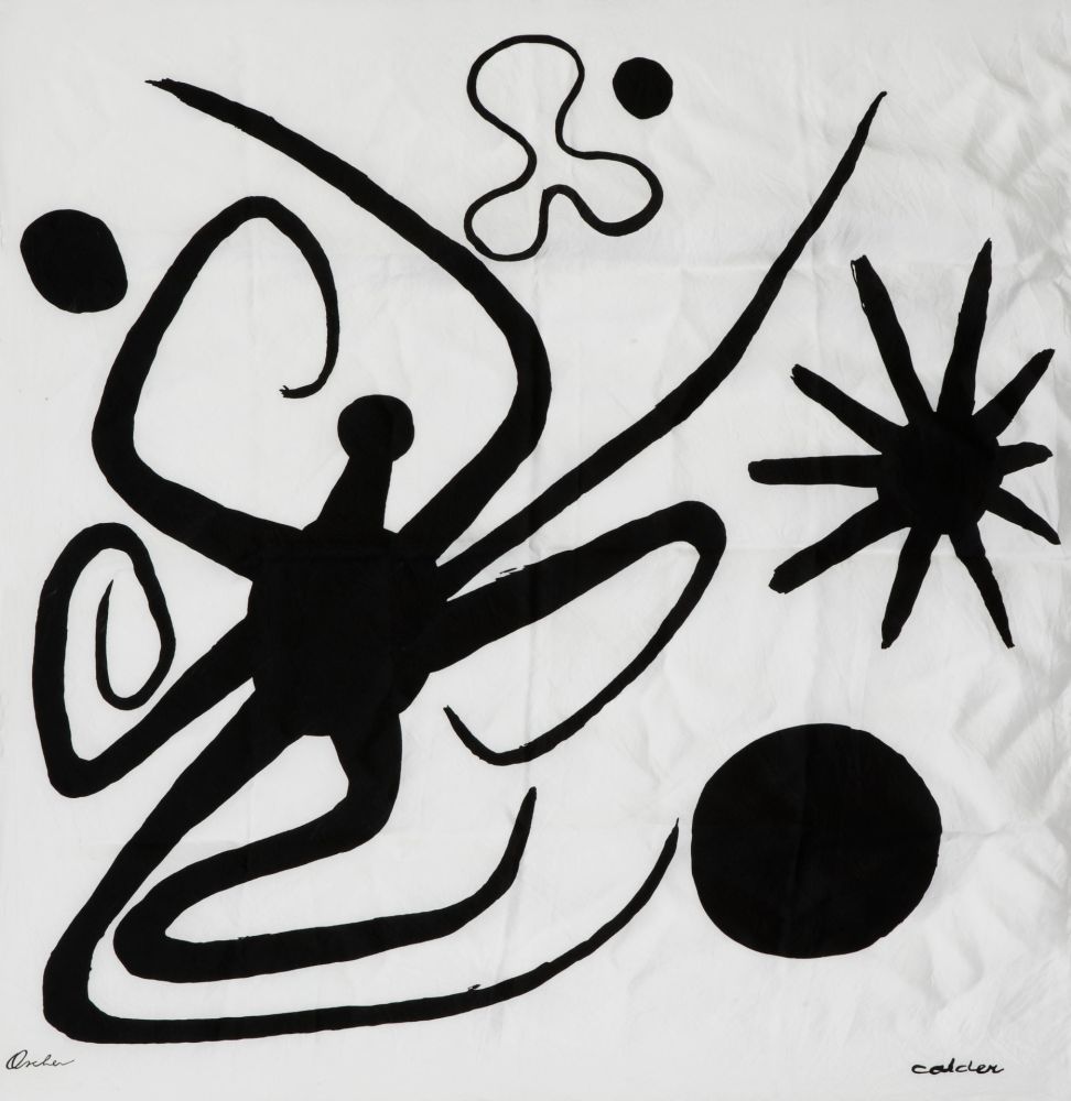 Screenprint Calder - La Mer 