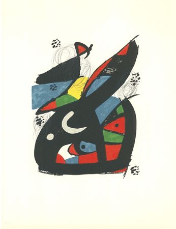 Lithograph Miró - La mélodie acide - 13