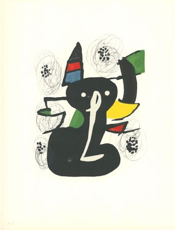 Lithograph Miró - La mélodie acide - 3