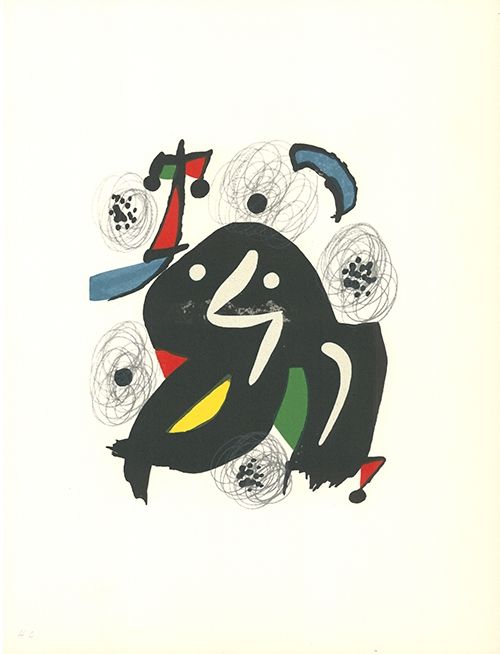 Lithograph Miró - La mélodie acide - 4
