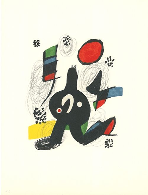 Lithograph Miró - La mélodie acide - 7