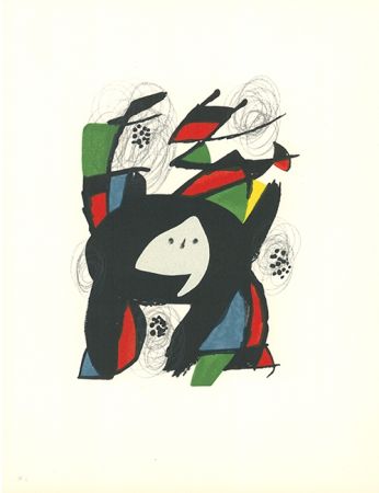 Lithograph Miró - La mélodie acide - 8