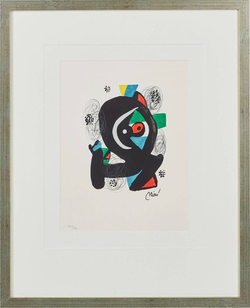 Lithograph Miró - La Mélodie Acide, Planche I