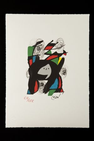 Lithograph Miró - La mélodie acide VIII