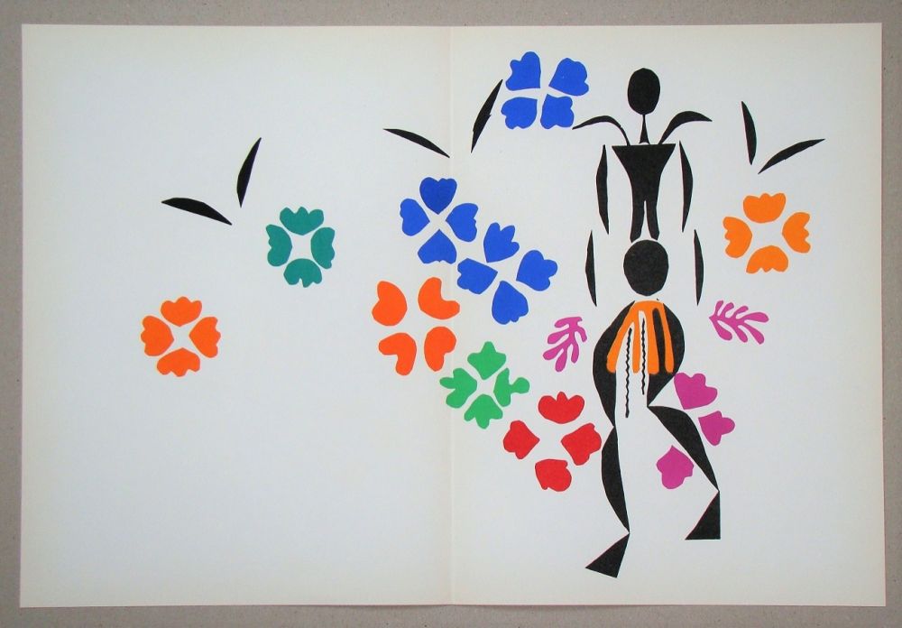 Lithograph Matisse (After) - La négresse, 1952