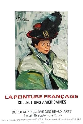 Lithograph Picasso - La peinture française Collections americaines