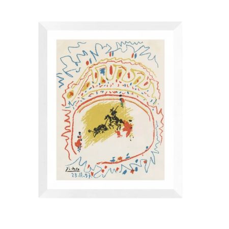 Lithograph Picasso - La petite corrida