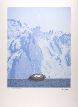 No Technical Magritte - La Philosophie et la Peinture : Le Nid, c. 1979