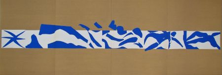 Lithograph Matisse (After) - La Piscine - Panneau B