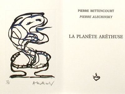 Illustrated Book Alechinsky - La planète Arethuse