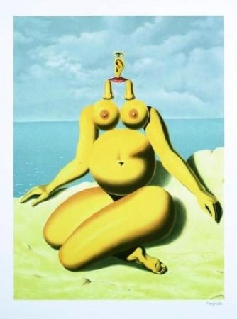 Lithograph Magritte - La Race Blanche, 1937