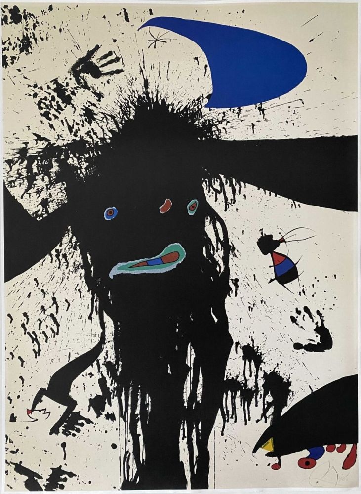 Poster Miró - La Ruisselante Lunaire