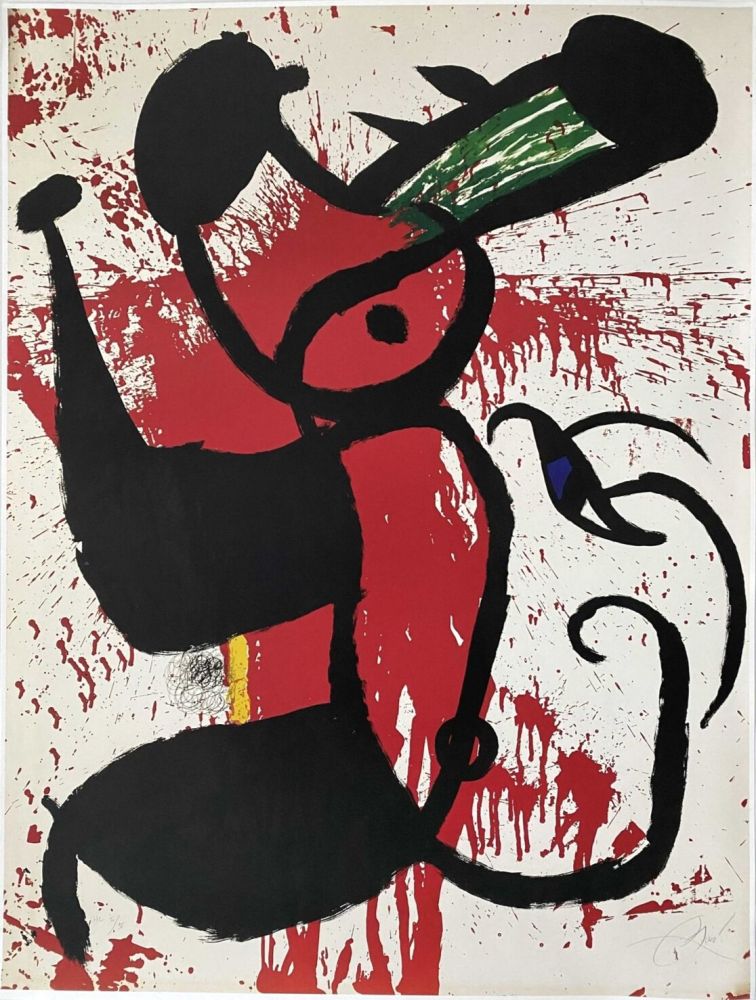 Poster Miró - La Ruisselante (Variante)