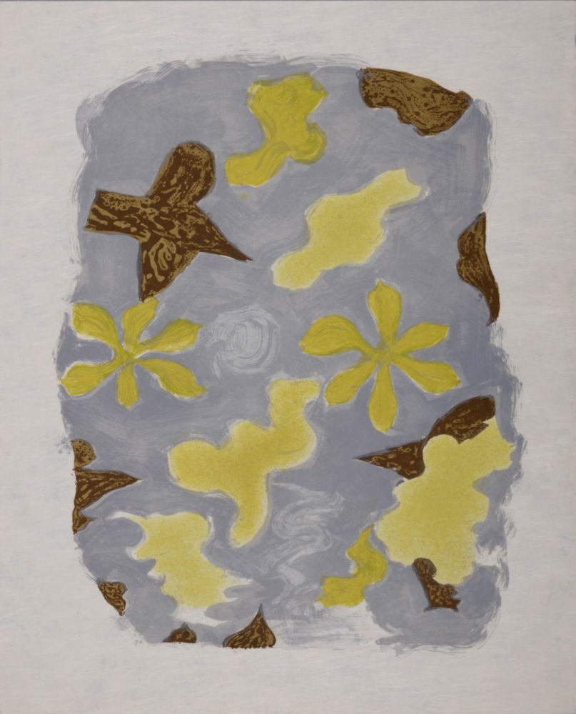 Lithograph Braque - La Sorgue, 1963