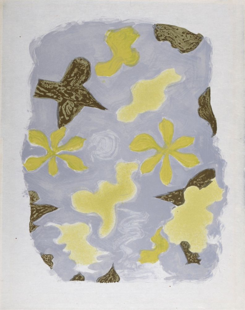 Lithograph Braque - La Sorgue, 1963