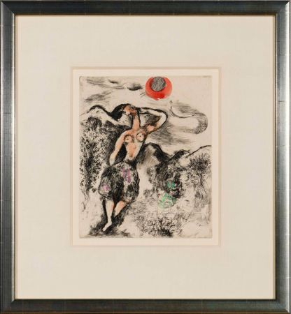 Engraving Chagall - La Souris Metamorphosée en Fille (The Mouse Transformed into a Girl)