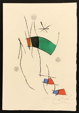 Etching Miró - La Spirale 2