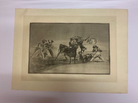 Etching And Aquatint Goya - La Tauromaquia
