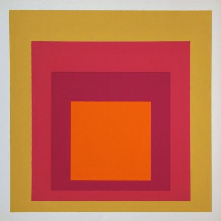 Screenprint Albers - La Tehuana, 1951