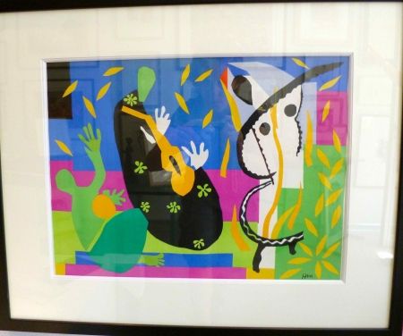 Lithograph Matisse - La tristesse du roi
