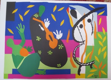 Lithograph Matisse - La tristesse du roi