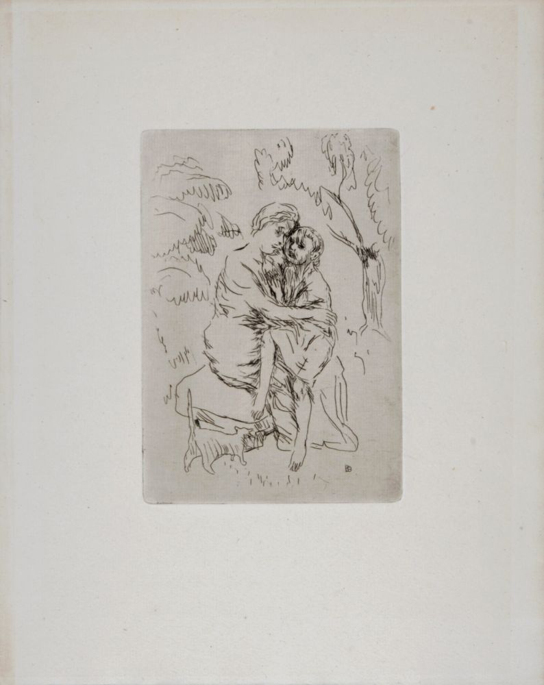 Engraving Bonnard - La Vie de Sainte Monique (F), 1930