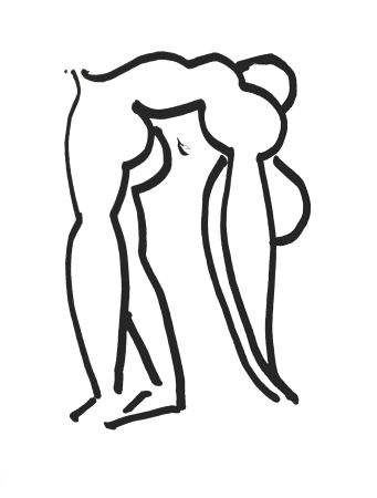 Lithograph Matisse - L'Acrobate (The Acrobat)