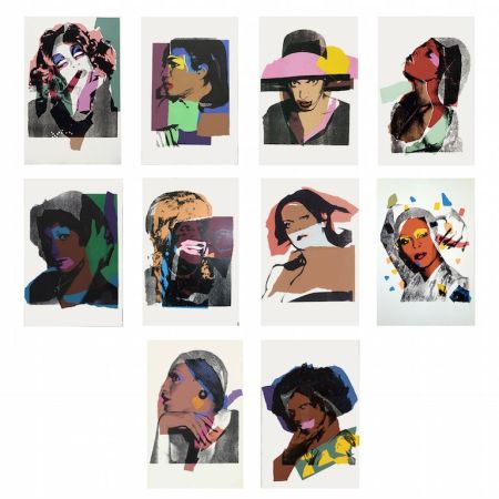 Screenprint Warhol -  Ladies and Gentlemen (FS II.128-137)