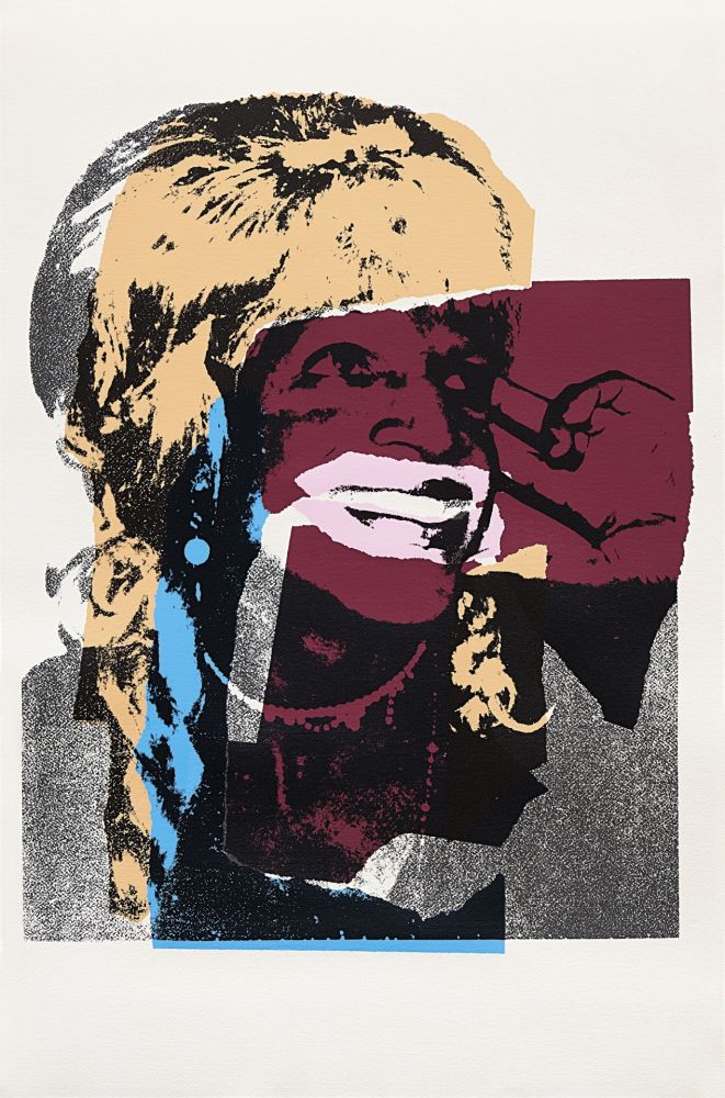 Screenprint Warhol - Ladies and Gentlemen, Orange (FS II.133)