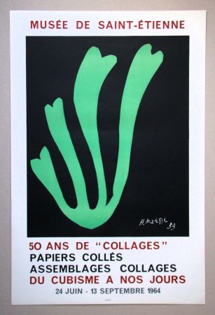 Poster Matisse - L'Algue Verte, 1953