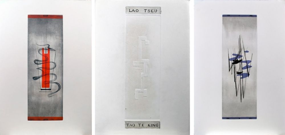 Illustrated Book Springer - Lao-Tseu : Tao Te King : 17 burins en couleurs de F. Springer (1952)