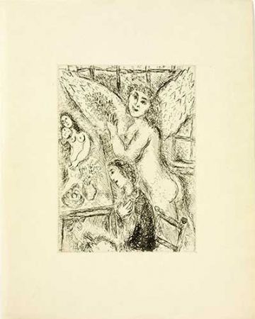 Etching Chagall - L'apparition