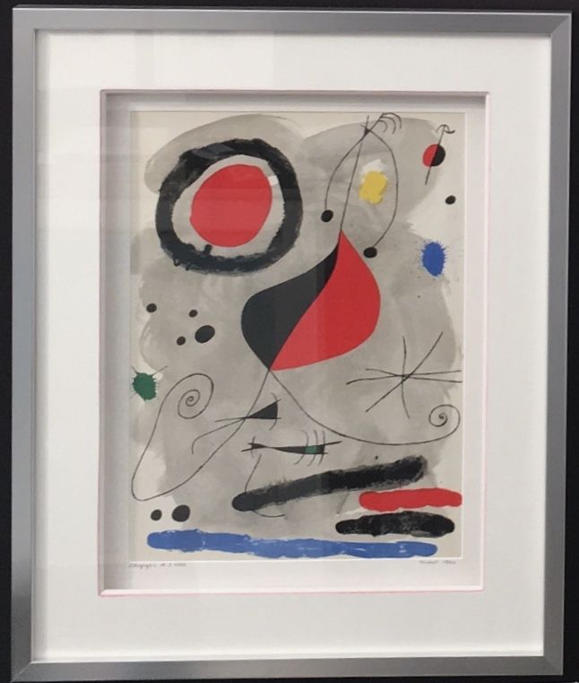 Lithograph Miró - L’arc
