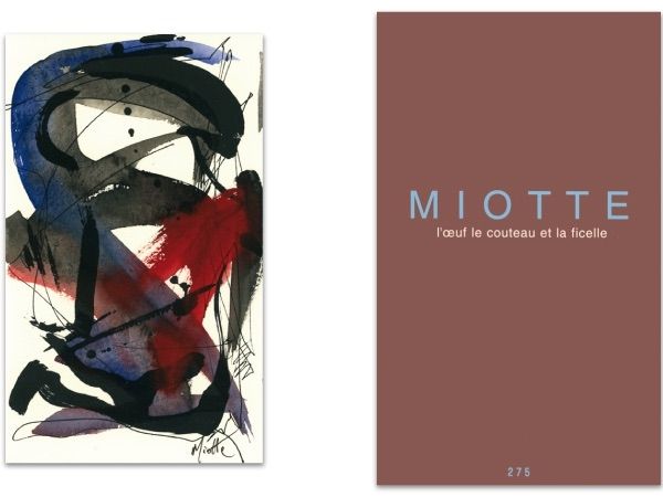 Illustrated Book Miotte - L'art en écrit