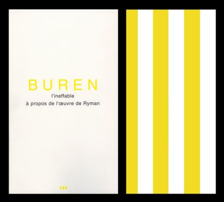 Illustrated Book Buren - L'art en écrit