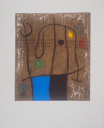 Lithograph Miró - L'astrologue
