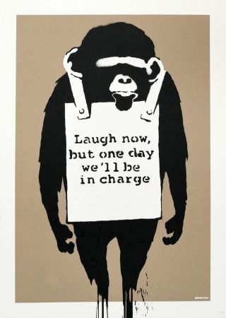 Rotogravure Banksy - Laugh Now (unsigned)
