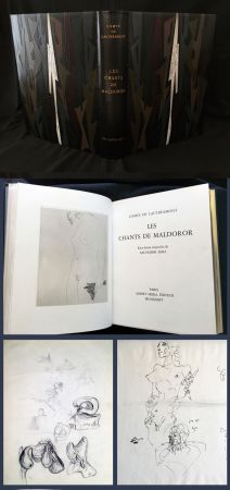 Illustrated Book Dali - Lautréamont : LES CHANTS DE MALDOROR. 42 eaux-fortes originales et suite. Skira 1934.