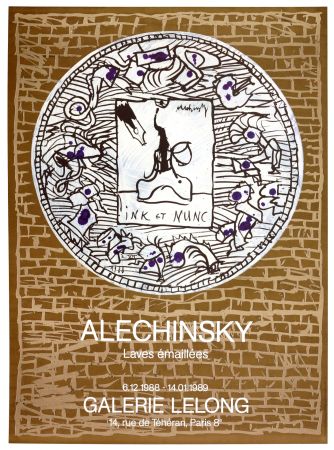 Poster Alechinsky - Laves émaillés