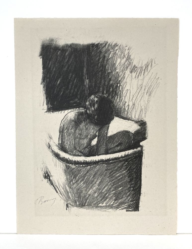 Lithograph Bonnard - Le Bain