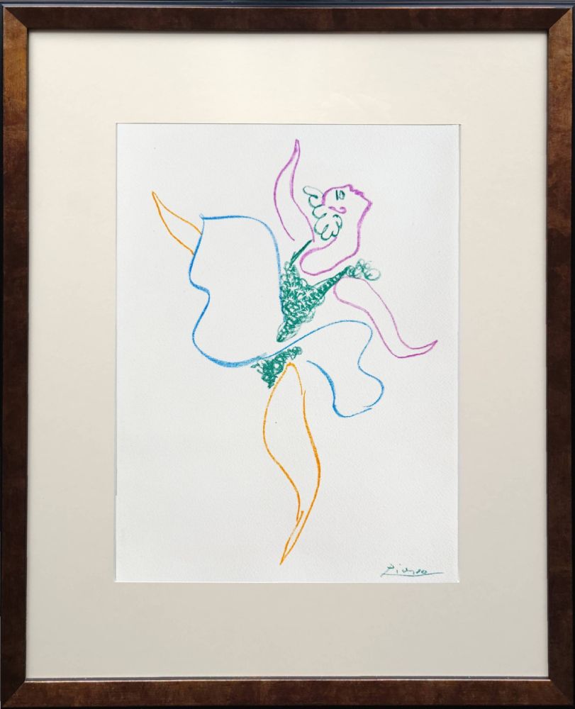 Lithograph Picasso - Le Ballet
